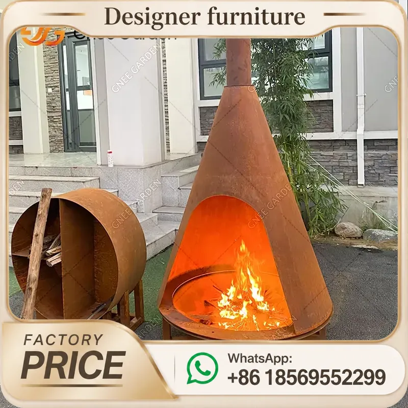 Portable Wood Pellet Stove Wit - огляд і ціна Outdoor Furniture Wood