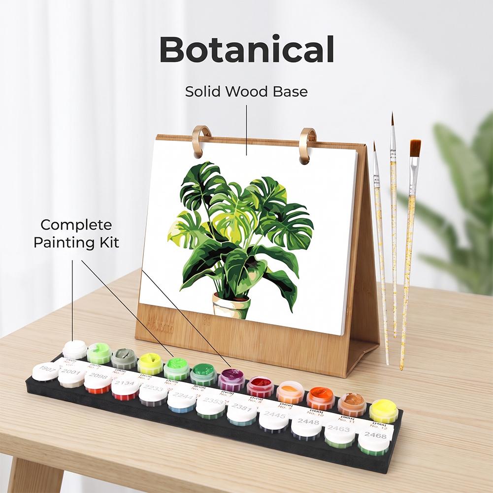 2027 DIY Painting Desk Calenda - огляд і ціна Outdoor Furniture Wood