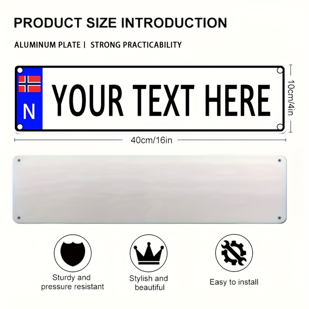 Personalized Custom Norwegian  - огляд і ціна Outdoor Furniture Metal