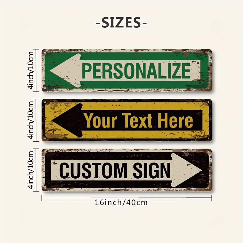 1PC Vintage Metal Tin Sign Str - огляд і ціна Outdoor Furniture Metal