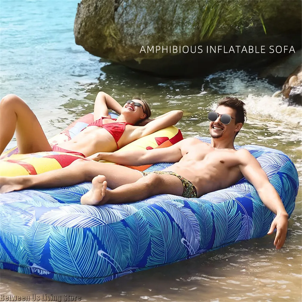 Luxury Inflatable Sofa Bed - E - огляд і ціна Outdoor Furniture Luxury