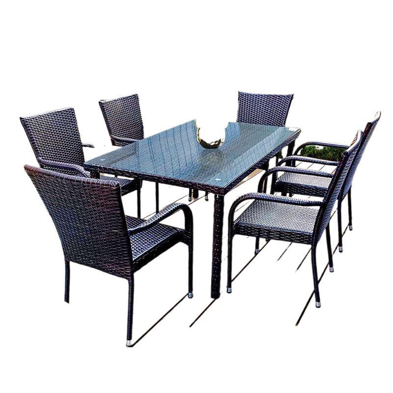 Outdoor rattan tables and chai - огляд і ціна Outdoor Furniture Metal