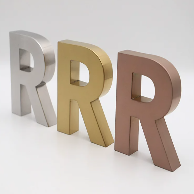 Custom 3D Metal Letter Sign Fo - огляд і ціна Outdoor Furniture Metal
