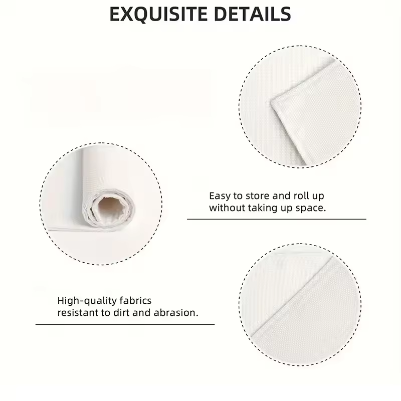 VIKAMA Round Placemat 4-Piece  - огляд і ціна Outdoor Furniture Wood